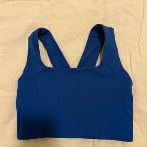 Win win bra in electric blue